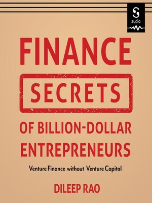 cover image of Finance Secrets of Billion-Dollar Entrepreneurs